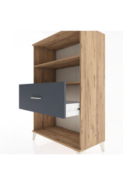 Hyperion Dolap 2 Raflı Tek Çekmeceli 88x44x134 - S51M035V8B