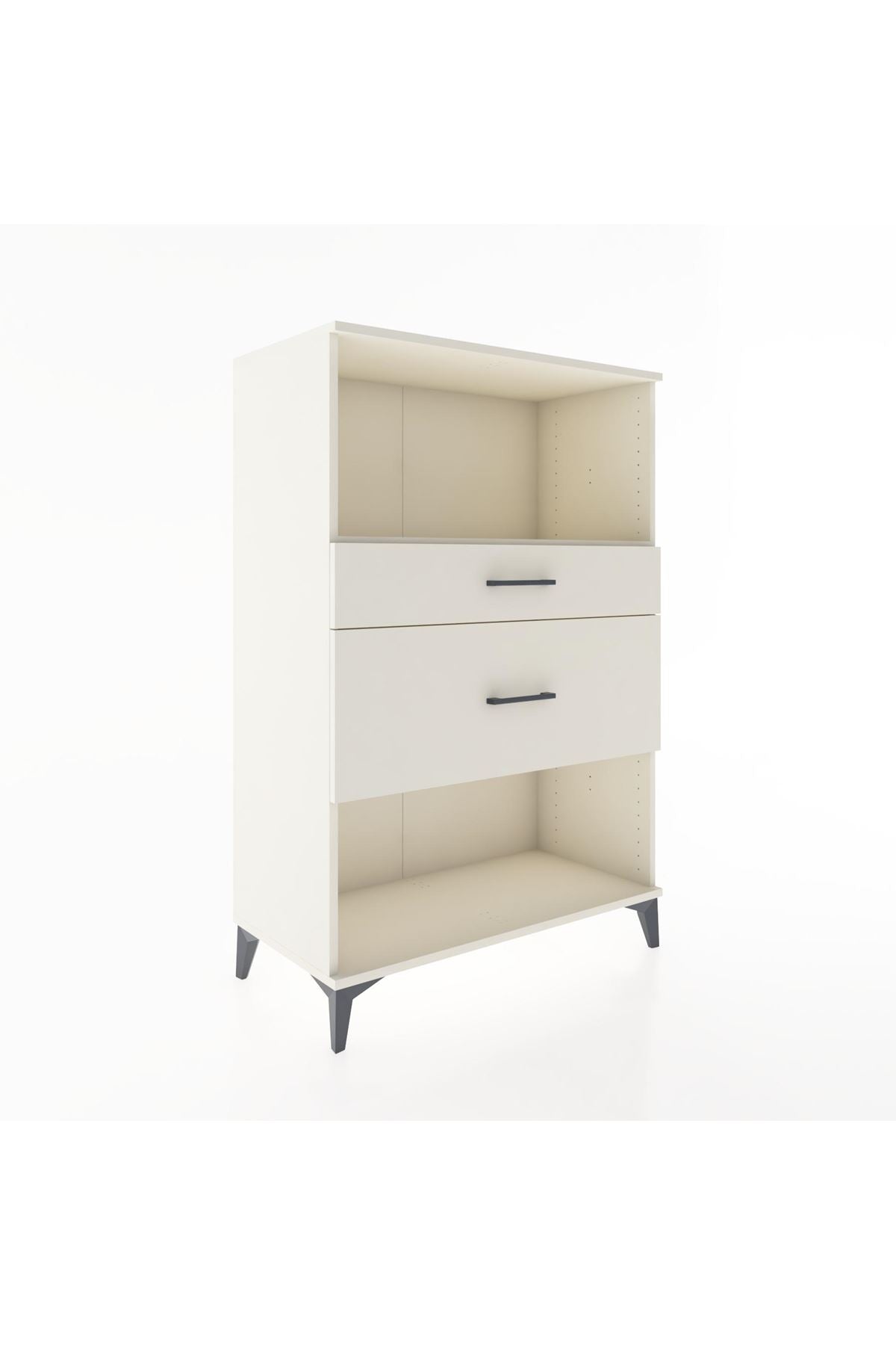 Hyperion Dolap Tek Raflı 2 Çekmeceli 88x44x134 - S51M036V1B