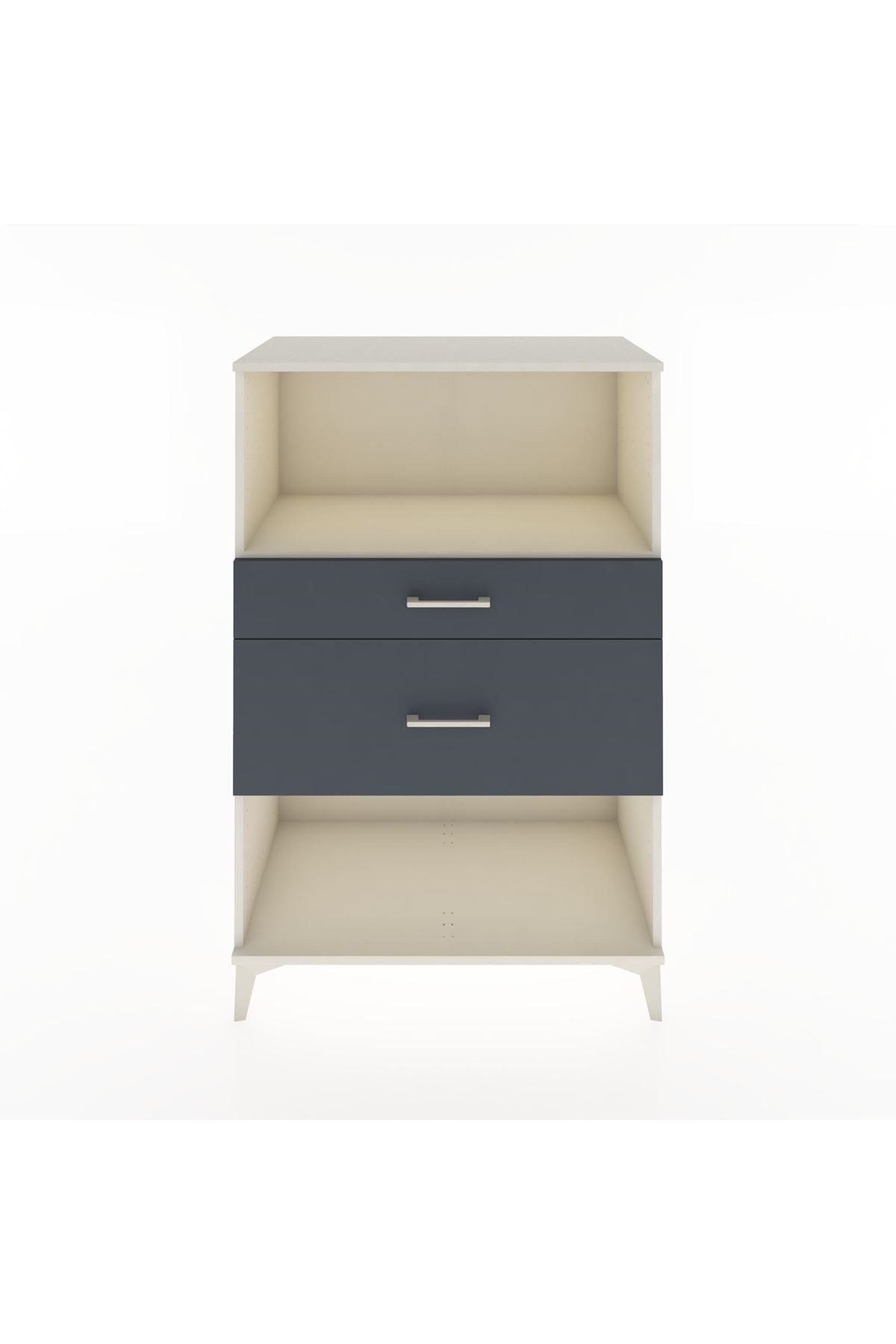 Hyperion Dolap Tek Raflı 2 Çekmeceli 88x44x134 - S51M036V2B