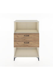 Hyperion Dolap Tek Raflı 2 Çekmeceli 88x44x134 - S51M036V3B