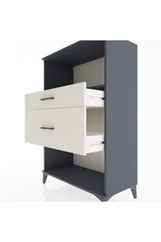 Hyperion Dolap Tek Raflı 2 Çekmeceli 88x44x134 - S51M036V4B