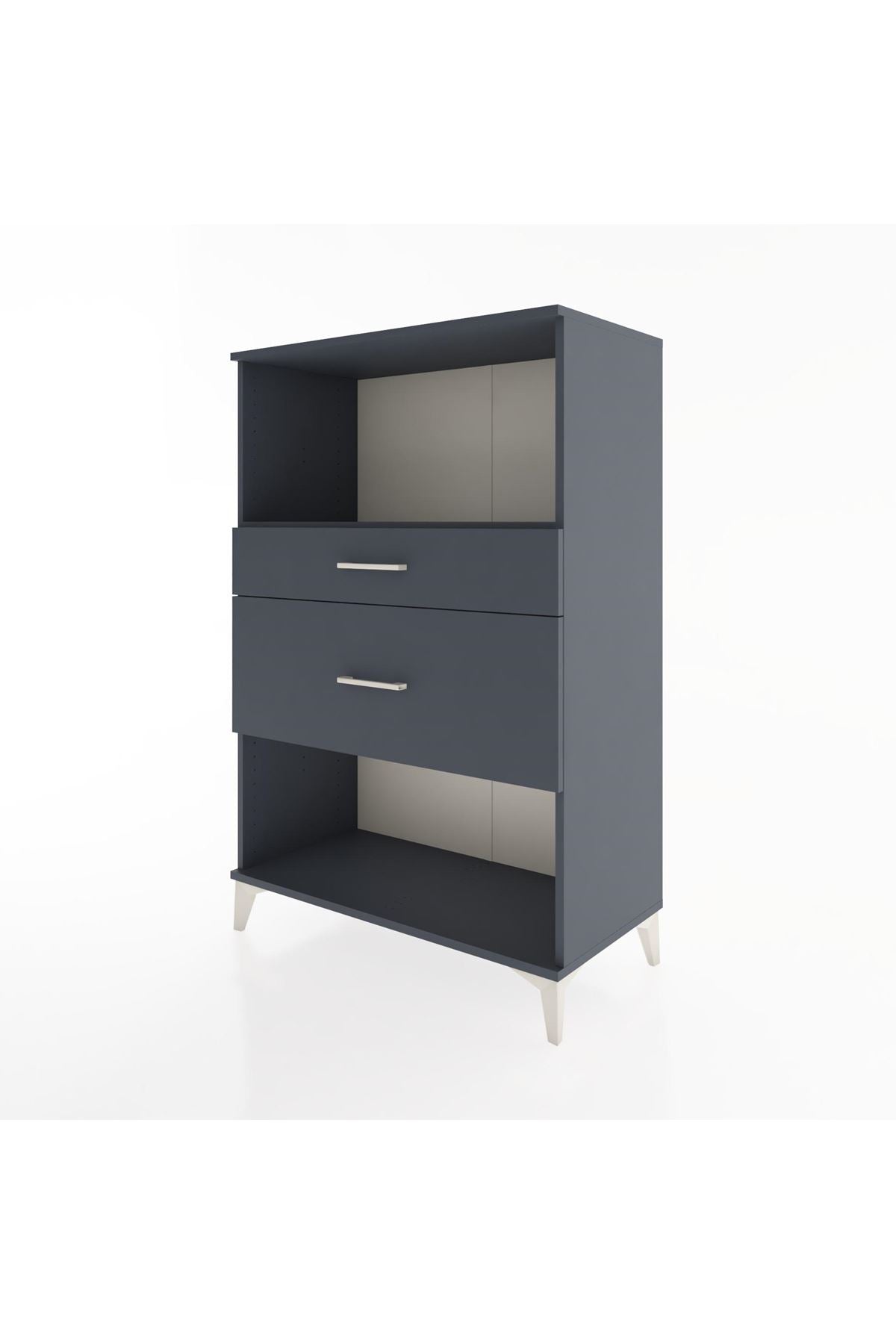 Hyperion Dolap Tek Raflı 2 Çekmeceli 88x44x134 - S51M036V5B