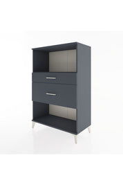 Hyperion Dolap Tek Raflı 2 Çekmeceli 88x44x134 - S51M036V5B