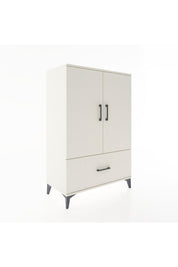 Hyperion Dolap 3 Raflı Tek Çekmeceli 2 Kapaklı 88x44x134 - S51M001V1B