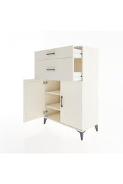 Hyperion Dolap 2 Raflı 2 Çekmeceli 2 Kapaklı 88x44x134 - S51M002V1B