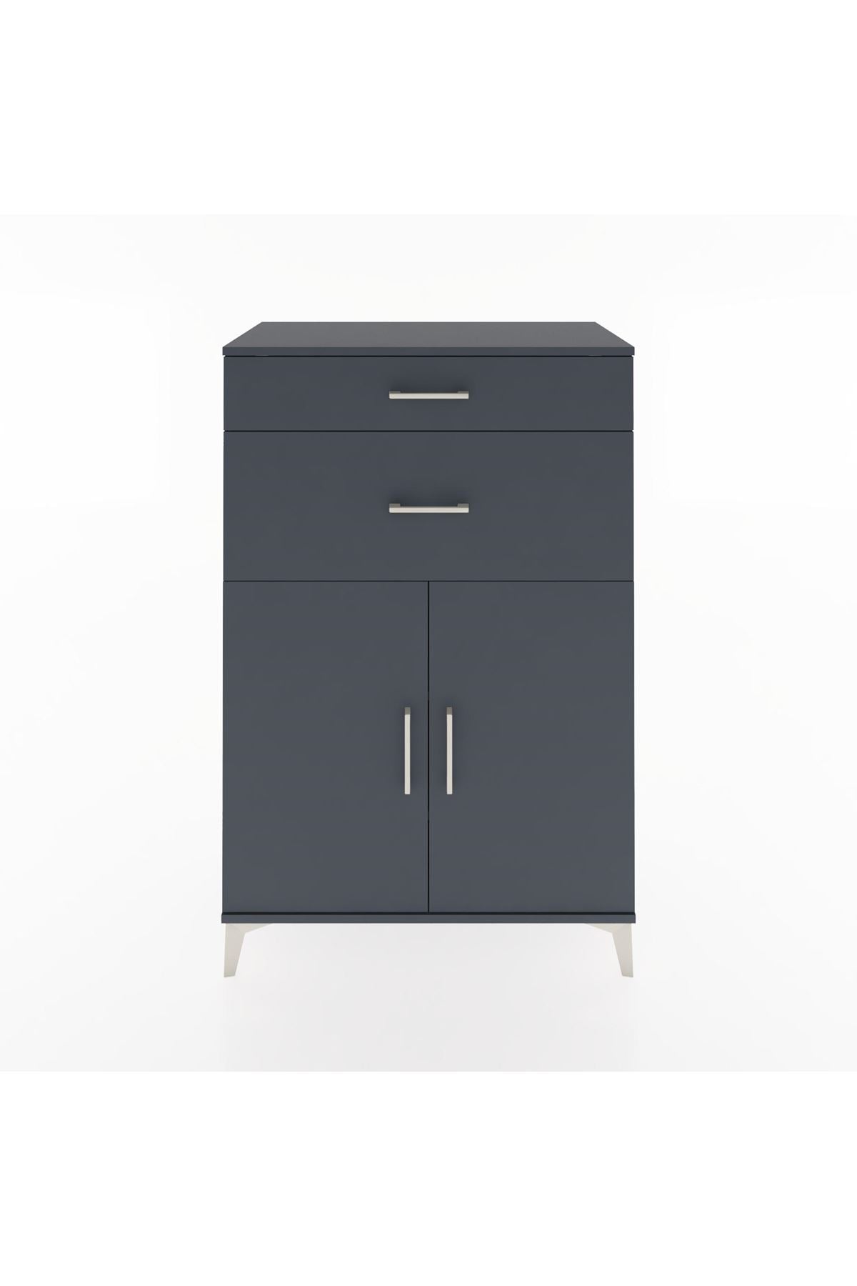 Hyperion Dolap 2 Raflı 2 Çekmeceli 2 Kapaklı 88x44x134 - S51M002V5B