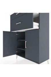 Hyperion Dolap 2 Raflı 2 Çekmeceli 2 Kapaklı 88x44x134 - S51M002V5B