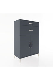 Hyperion Dolap Tek Raflı 2 Çekmeceli 2 Kapaklı 88x44x134 - S51M004V5B