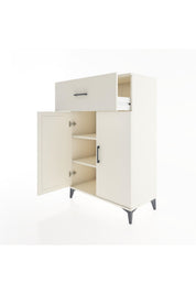 Hyperion Dolap 2 Raflı Tek Çekmeceli 2 Kapaklı 88x44x134 - S51M006V1B