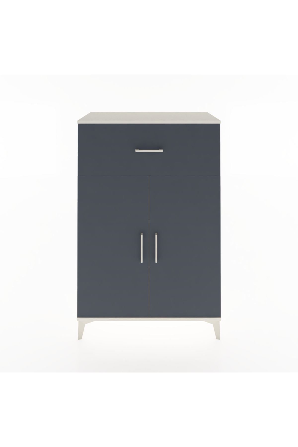 Hyperion Dolap 2 Raflı Tek Çekmeceli 2 Kapaklı 88x44x134 - S51M006V2B