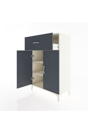 Hyperion Dolap 2 Raflı Tek Çekmeceli 2 Kapaklı 88x44x134 - S51M006V2B
