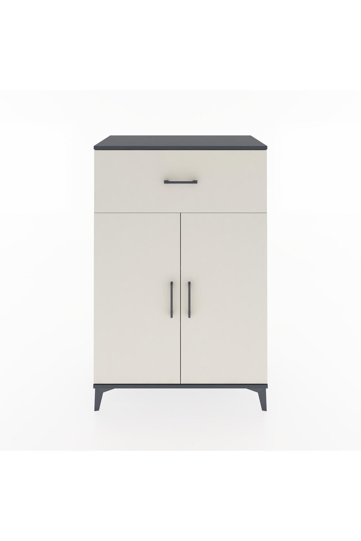 Hyperion Dolap 2 Raflı Tek Çekmeceli 2 Kapaklı 88x44x134 - S51M006V4B