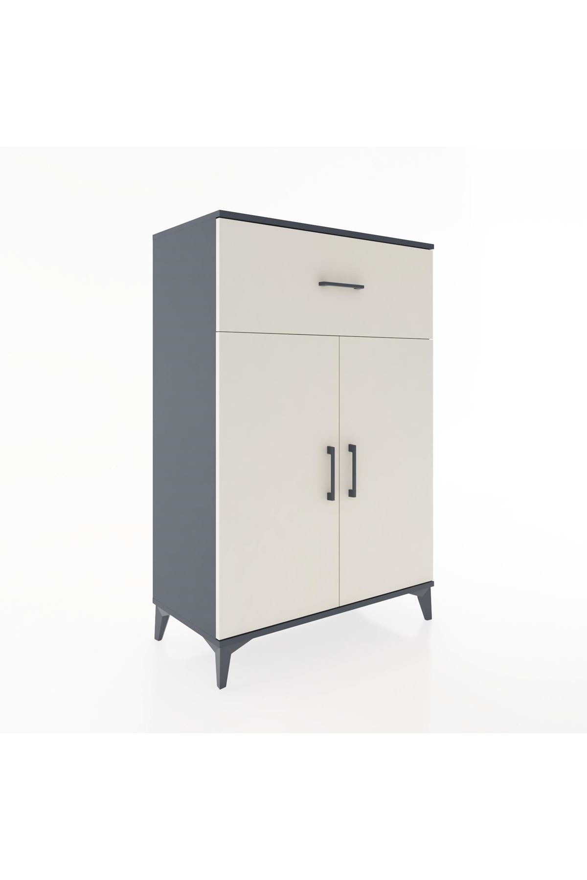 Hyperion Dolap 2 Raflı Tek Çekmeceli 2 Kapaklı 88x44x134 - S51M006V4B