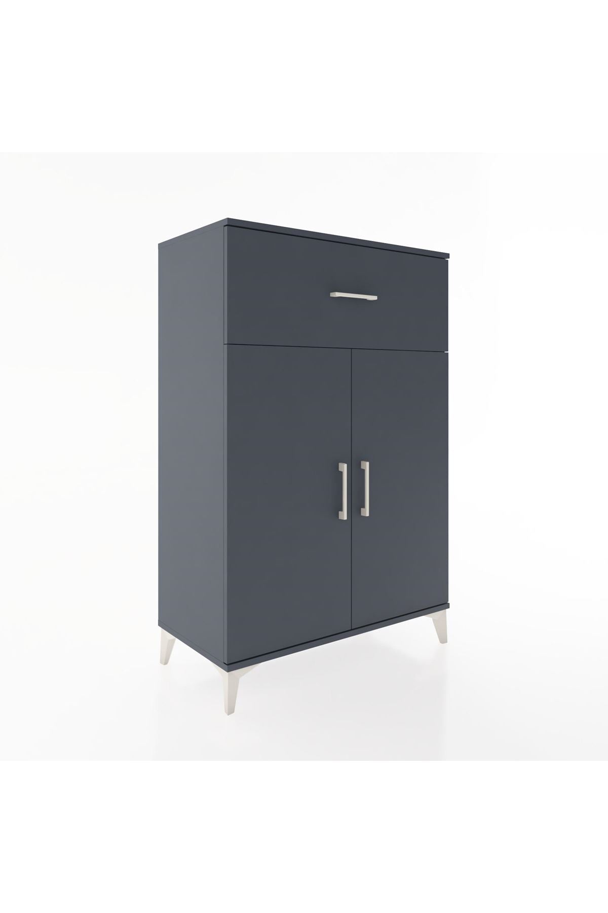 Hyperion Dolap 2 Raflı Tek Çekmeceli 2 Kapaklı 88x44x134 - S51M006V5B