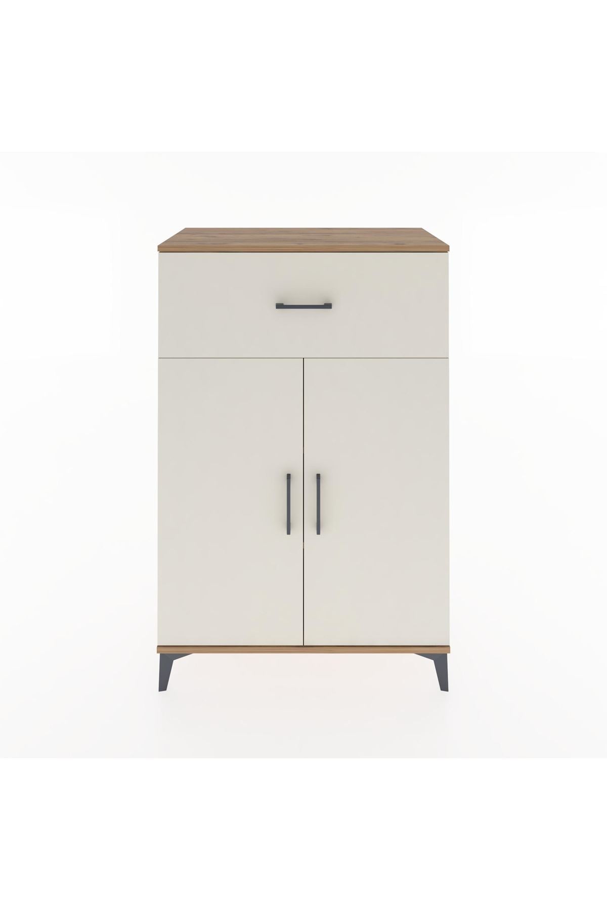 Hyperion Dolap 2 Raflı Tek Çekmeceli 2 Kapaklı 88x44x134 - S51M006V7B