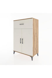 Hyperion Dolap 2 Raflı Tek Çekmeceli 2 Kapaklı 88x44x134 - S51M006V7B