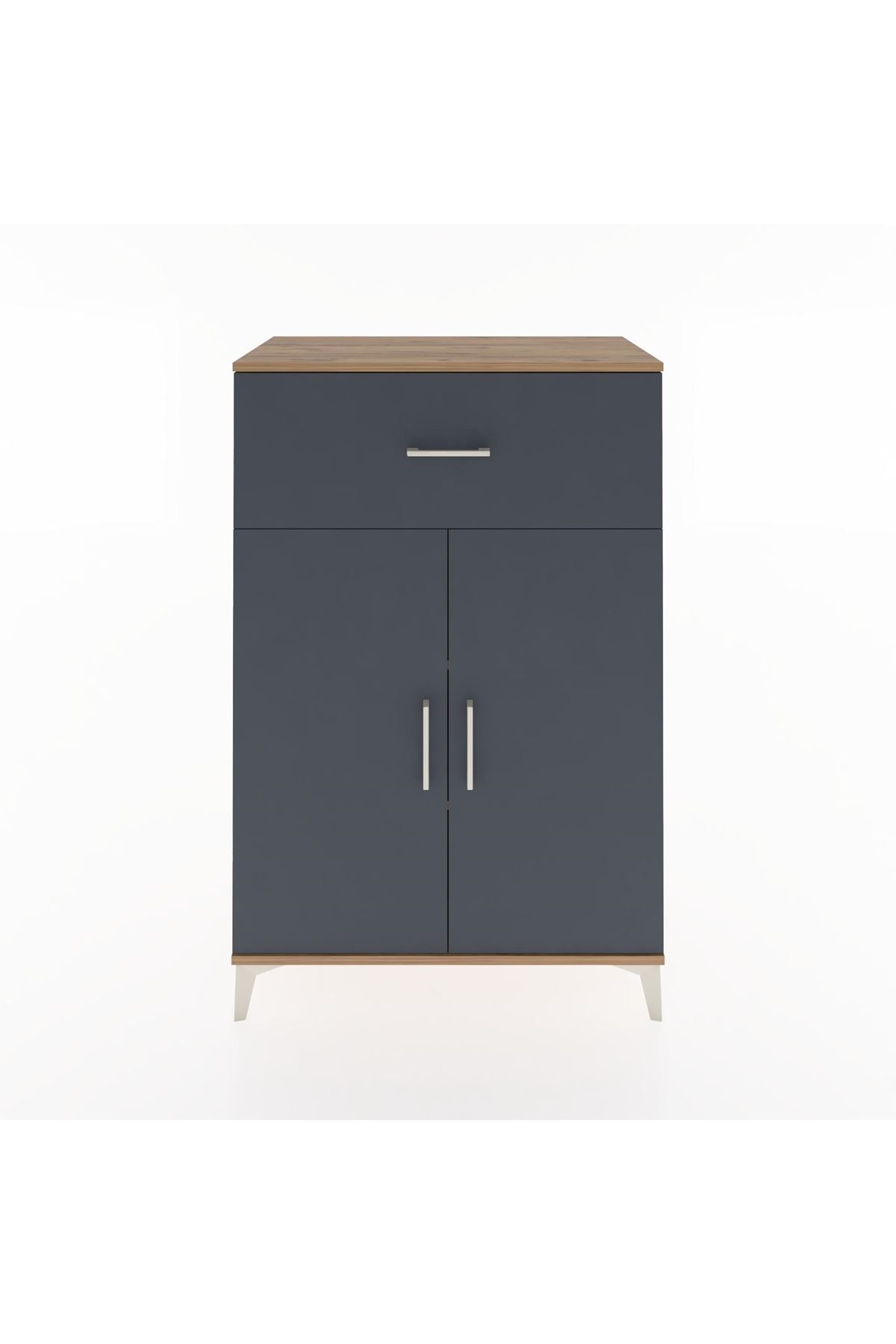 Hyperion Dolap 2 Raflı Tek Çekmeceli 2 Kapaklı 88x44x134 - S51M006V8B
