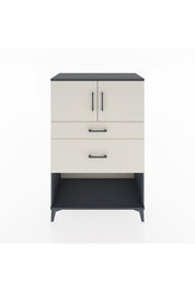 Hyperion Dolap Tek Raflı 2 Çekmeceli 2 Kapaklı 88x44x134 - S51M009V4B