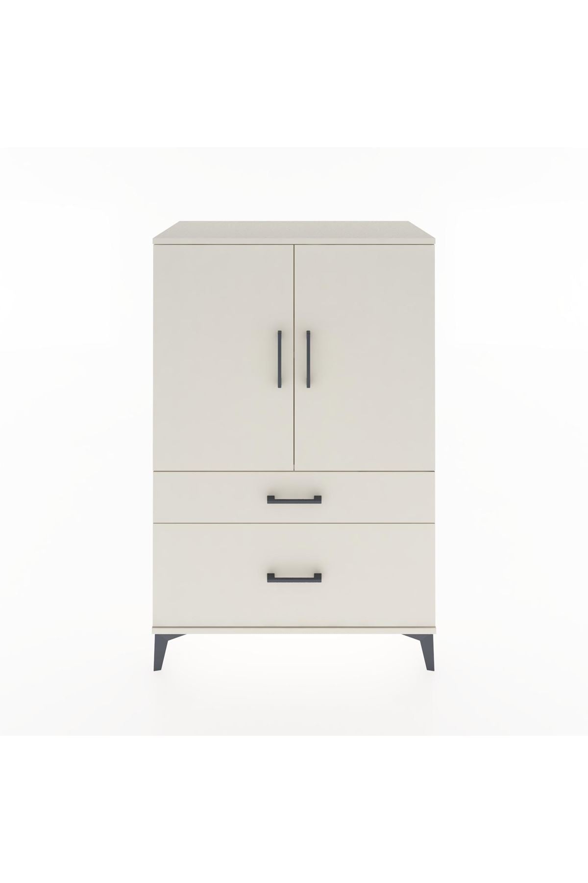 Hyperion Dolap 2 Raflı 2 Çekmeceli 2 Kapaklı 88x44x134 - S51M010V1B