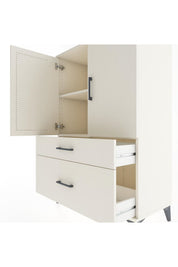 Hyperion Dolap 2 Raflı 2 Çekmeceli 2 Kapaklı 88x44x134 - S51M010V1B