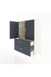 Hyperion Dolap 2 Raflı 2 Çekmeceli 2 Kapaklı 88x44x134 - S51M010V2B
