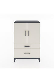 Hyperion Dolap 2 Raflı 2 Çekmeceli 2 Kapaklı 88x44x134 - S51M010V4B