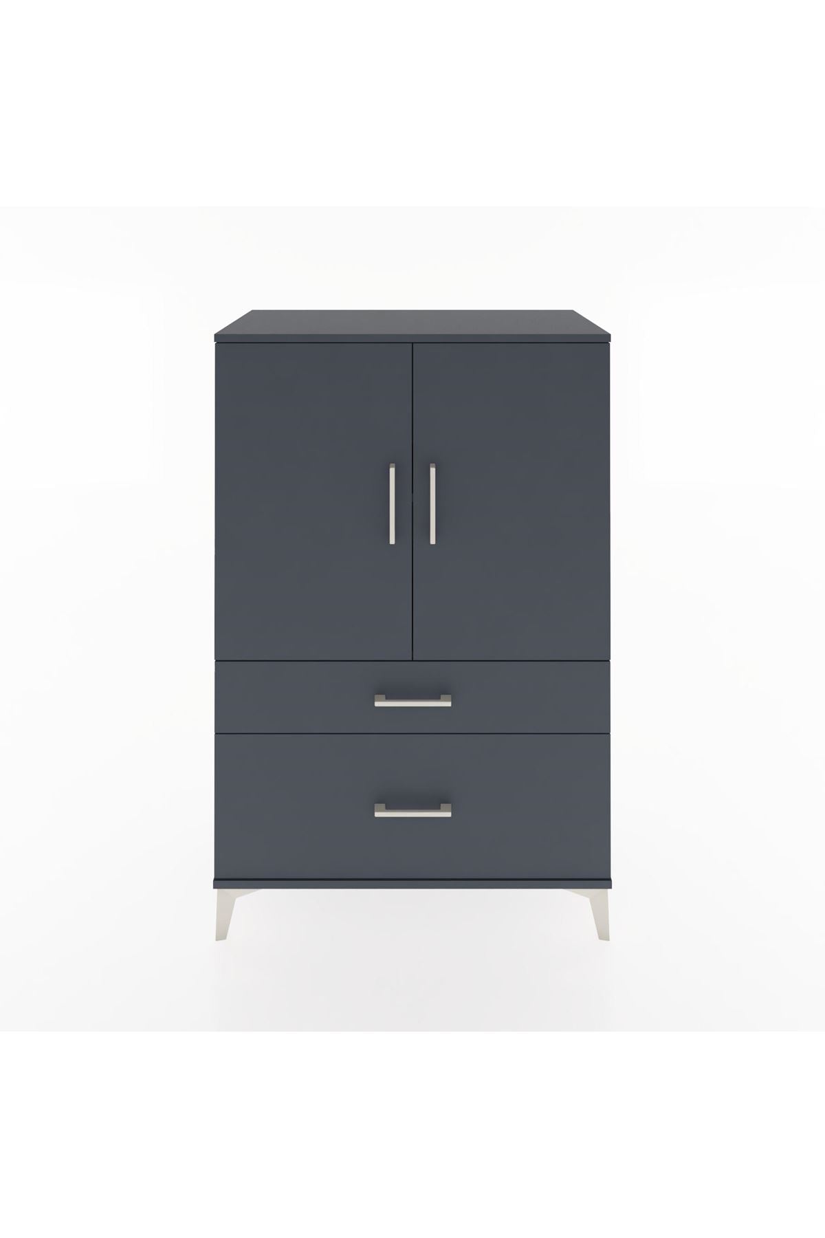 Hyperion Dolap 2 Raflı 2 Çekmeceli 2 Kapaklı 88x44x134 - S51M010V5B
