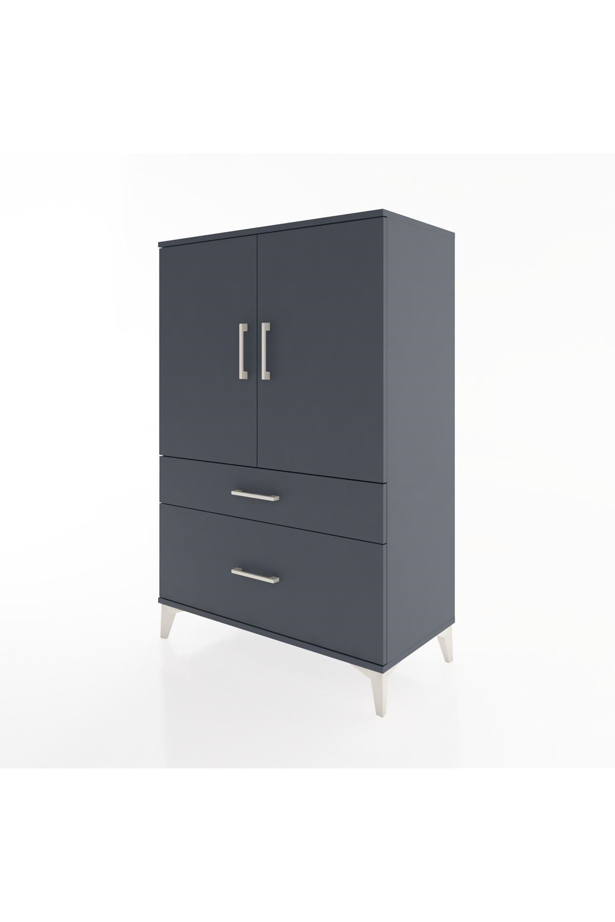 Hyperion Dolap 2 Raflı 2 Çekmeceli 2 Kapaklı 88x44x134 - S51M010V5B