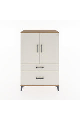 Hyperion Dolap 2 Raflı 2 Çekmeceli 2 Kapaklı 88x44x134