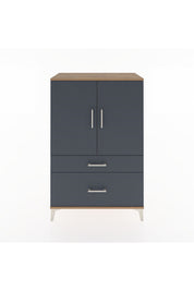 Hyperion Dolap 2 Raflı 2 Çekmeceli 2 Kapaklı 88x44x134 - S51M010V8B