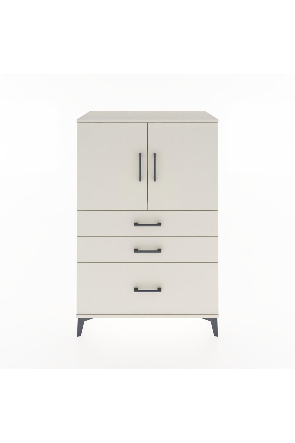 Hyperion Dolap 2 Raflı 3 Çekmeceli 2 Kapaklı 88x44x134 - S51M011V1B