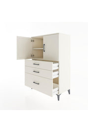 Hyperion Dolap 2 Raflı 3 Çekmeceli 2 Kapaklı 88x44x134 - S51M011V1B