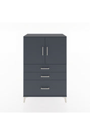 Hyperion Dolap 2 Raflı 3 Çekmeceli 2 Kapaklı 88x44x134 - S51M011V5B
