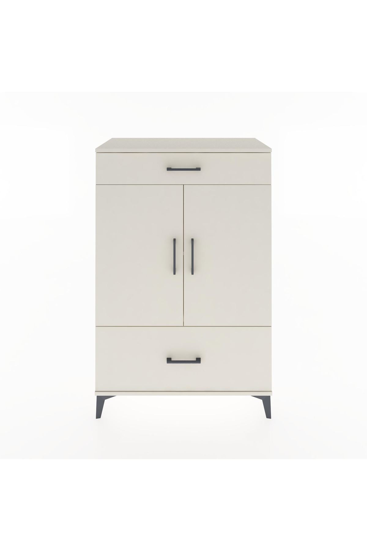 Hyperion Dolap 2 Raflı 2 Çekmeceli 2 Kapaklı 88x44x134 - S51M013V1B