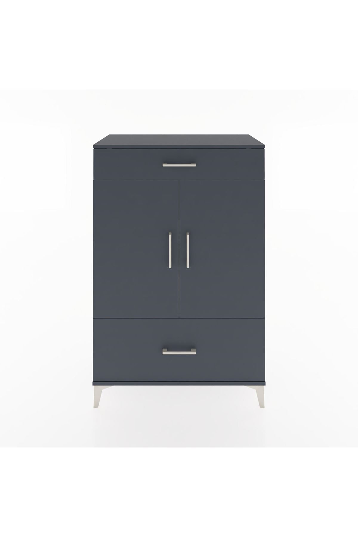 Hyperion Dolap 2 Raflı 2 Çekmeceli 2 Kapaklı 88x44x134 - S51M013V5B