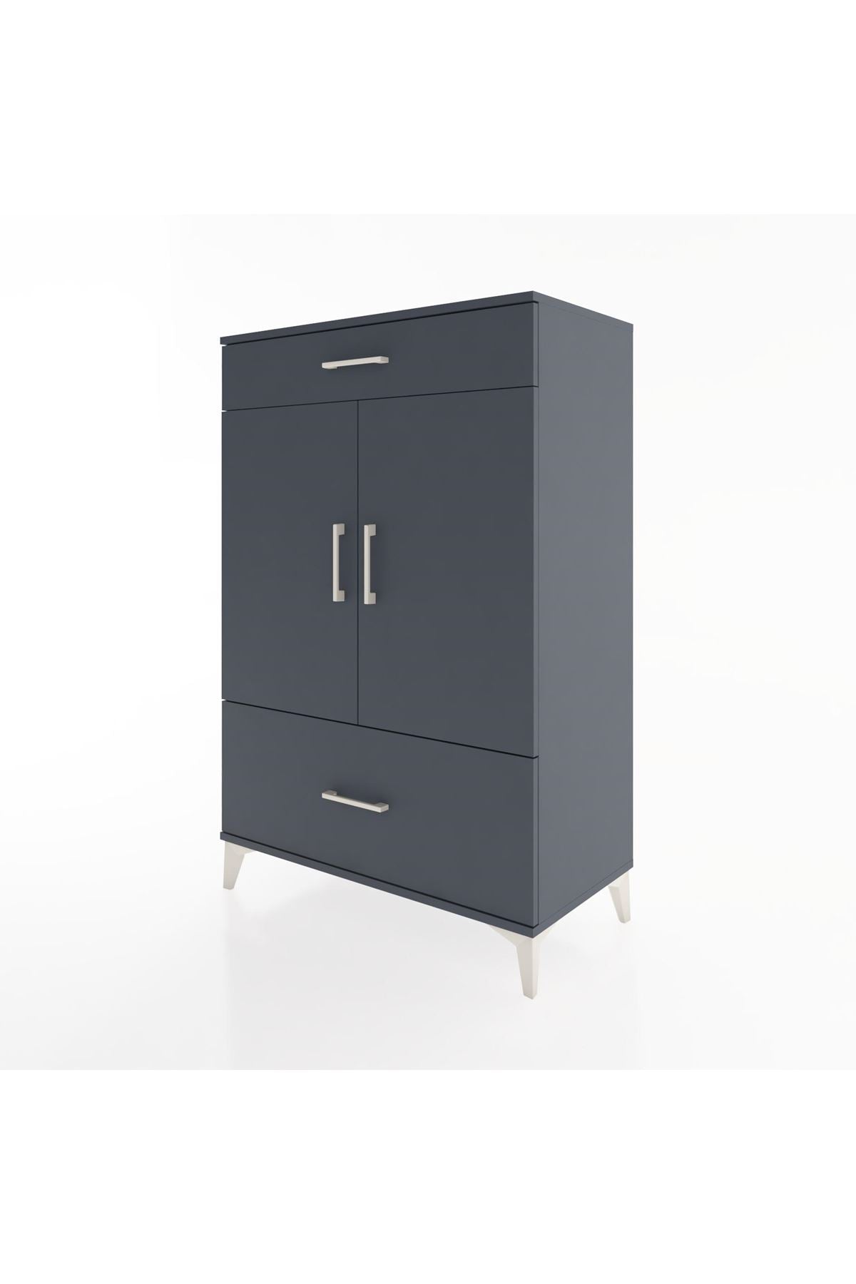 Hyperion Dolap 2 Raflı 2 Çekmeceli 2 Kapaklı 88x44x134 - S51M013V5B