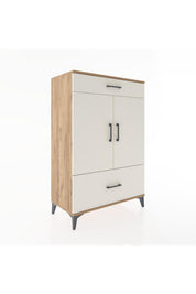 Hyperion Dolap 2 Raflı 2 Çekmeceli 2 Kapaklı 88x44x134 - S51M013V7B