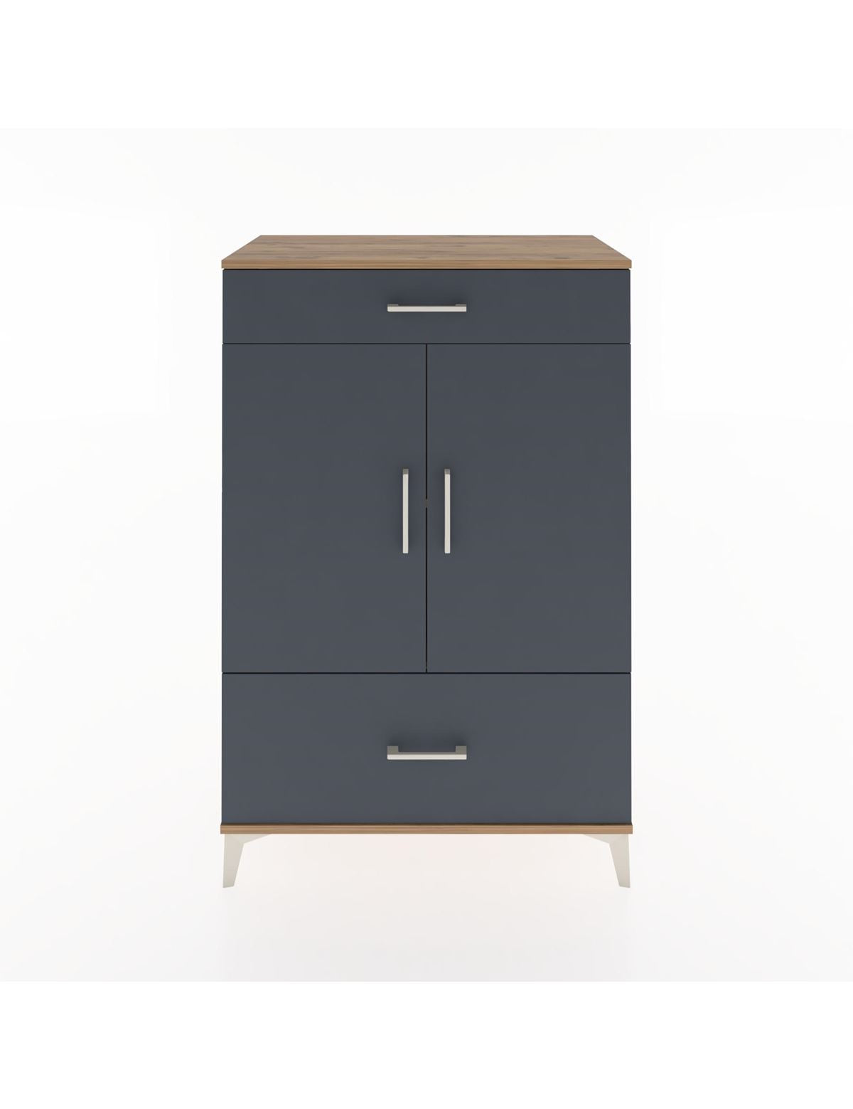 Hyperion Dolap 2 Raflı 2 Çekmeceli 2 Kapaklı 88x44x134 - S51M013V8B