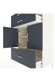 Hyperion Dolap 2 Raflı 3 Çekmeceli 2 Kapaklı 88x44x134 - S51M014V2B