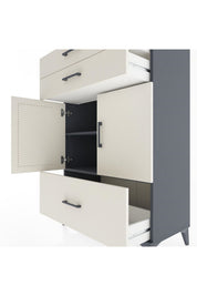 Hyperion Dolap 2 Raflı 3 Çekmeceli 2 Kapaklı 88x44x134 - S51M014V4B