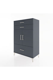 Hyperion Dolap 2 Raflı 3 Çekmeceli 2 Kapaklı 88x44x134 - S51M014V5B