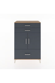 Hyperion Dolap 2 Raflı 3 Çekmeceli 2 Kapaklı 88x44x134 - S51M014V8B