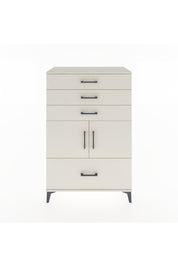 Hyperion Dolap Tek Raflı 4 Çekmeceli 2 Kapaklı 88x44x134 - S51M015V1B