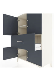 Hyperion Dolap 2 Raflı Tek Çekmeceli 4 Kapaklı 88x44x134 - S51M016V2B