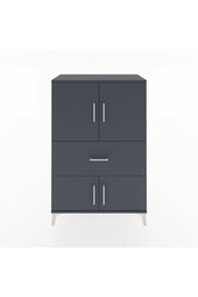 Hyperion Dolap 2 Raflı Tek Çekmeceli 4 Kapaklı 88x44x134 - S51M016V5B