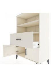 Hyperion Dolap 2 Raflı Tek Çekmeceli 2 Kapaklı 88x44x134 - S51M017V1B
