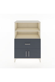 Hyperion Dolap 2 Raflı Tek Çekmeceli 2 Kapaklı 88x44x134 - S51M017V2B