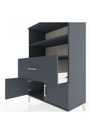 Hyperion Dolap 2 Raflı Tek Çekmeceli 2 Kapaklı 88x44x134 - S51M017V5B
