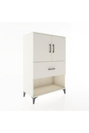 Hyperion Dolap 2 Raflı Tek Çekmeceli 2 Kapaklı 88x44x134 - S51M018V1B