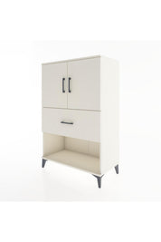 Hyperion Dolap 2 Raflı Tek Çekmeceli 2 Kapaklı 88x44x134 - S51M018V1B